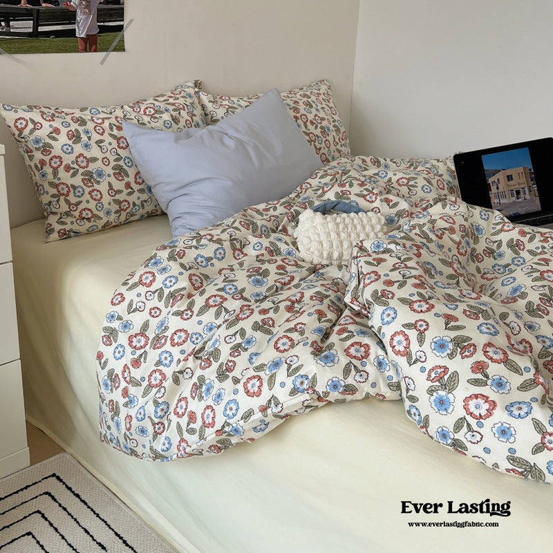 Garden Floral Vintage Bedding Set / Mixed