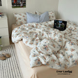 Garden Floral Vintage Bedding Set / Mixed