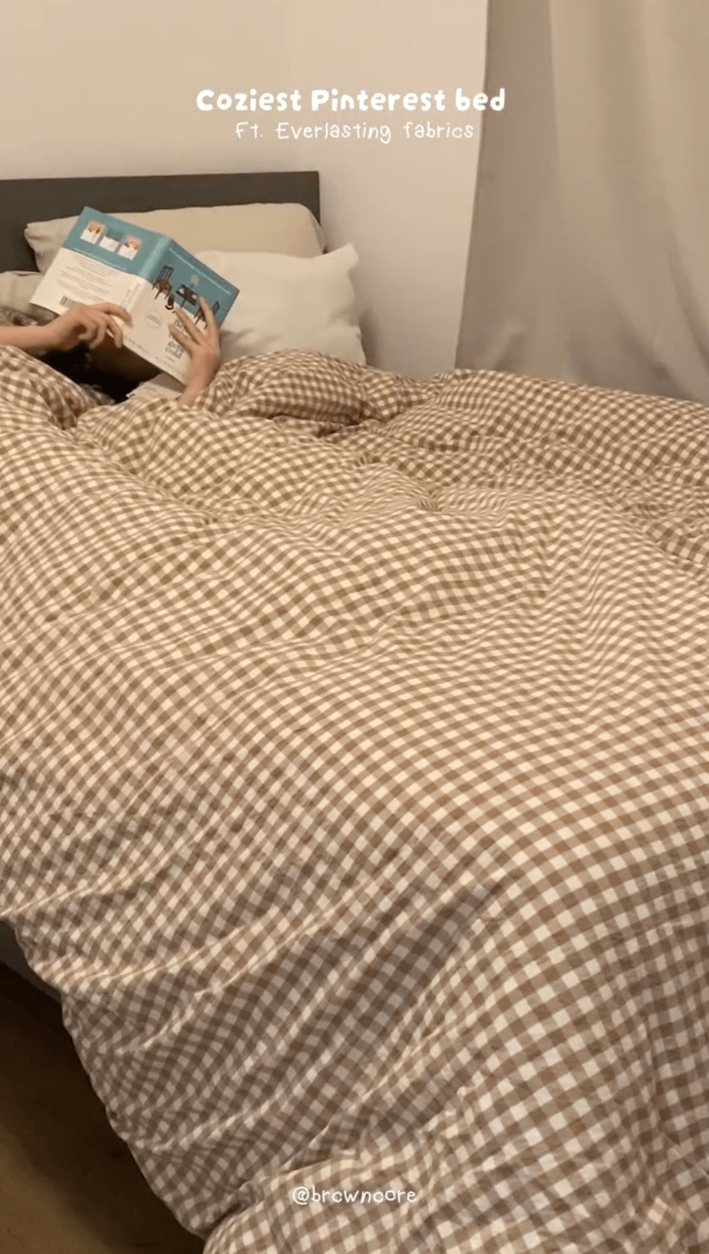  - Ever Lasting - Gingham Bedding Set / Blue - Bedding Set - Ever Lasting