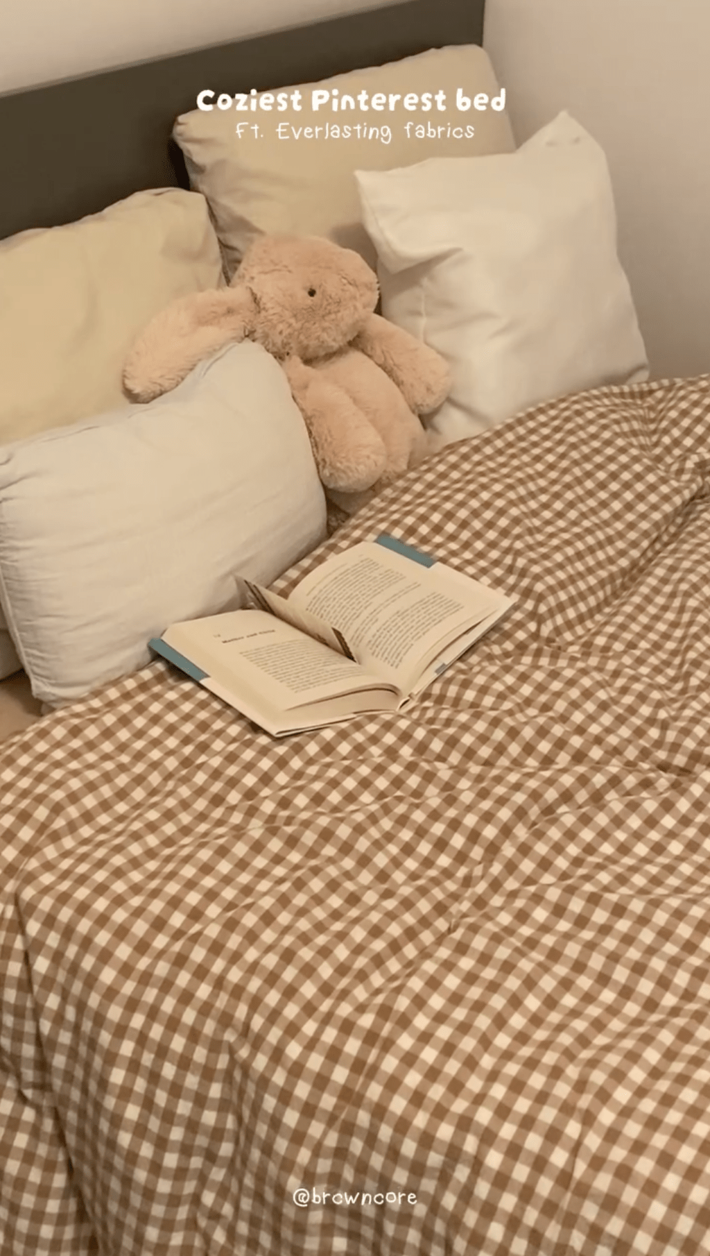  - Ever Lasting - Gingham Bedding Set / Blue - Bedding Set - Ever Lasting