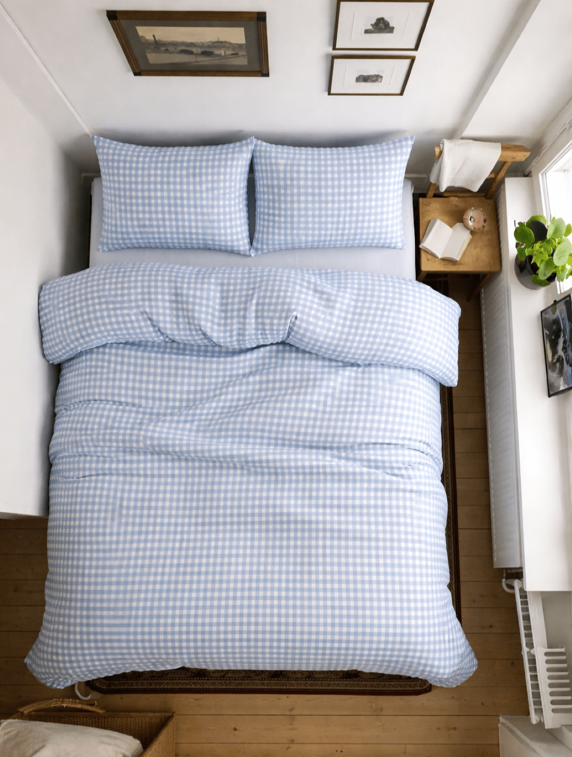  - Ever Lasting - Gingham Small Room Duvet Cover / (2 Colors) - Duvet Cover - Ever Lasting