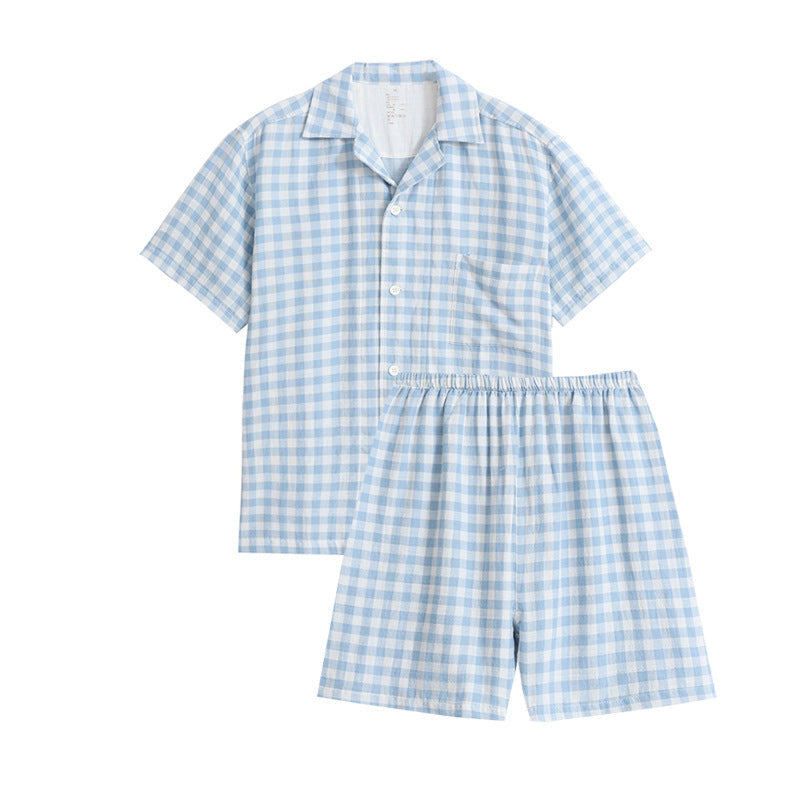 Soft Cotton Gingham Pajama Pants