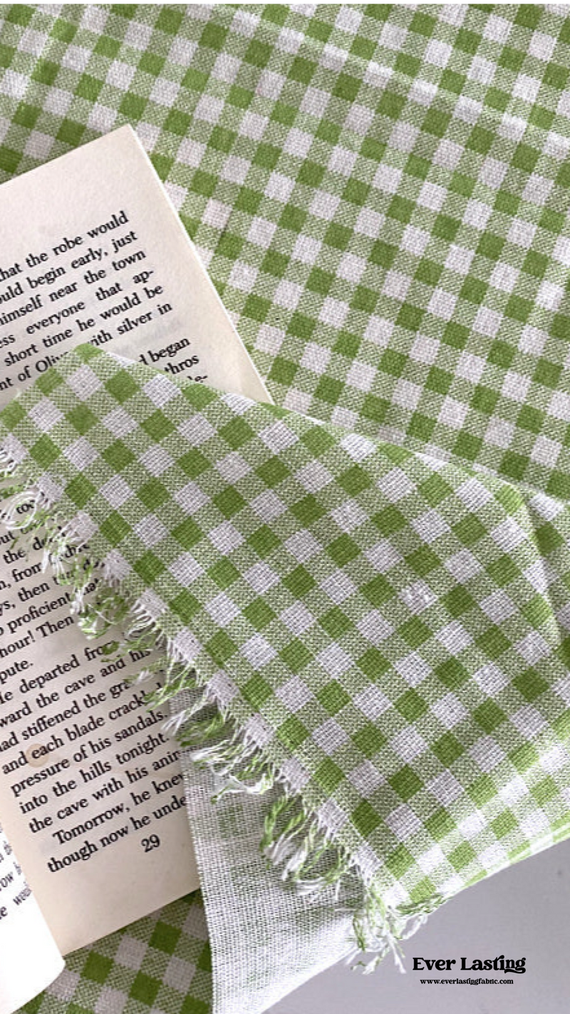 Gingham Table Cloth Picnic Blanket / Pink Homeware