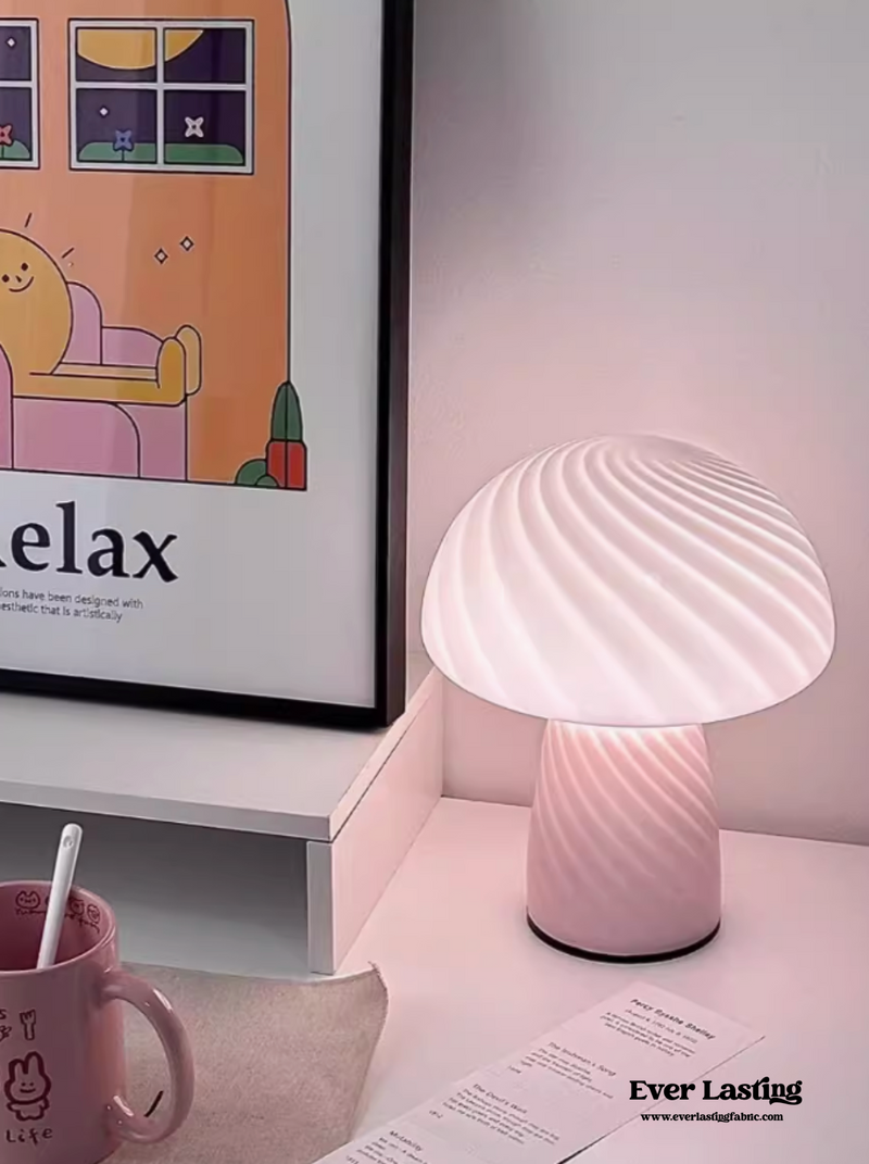 Glossy Mushroom Desk Lamp (3 Colors)