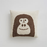 Go Chimpanzee Blanket & Pillows / Black Face Pillowcase Brown Blankets