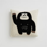 Go Chimpanzee Blanket & Pillows / Black Hello Pillowcase+Insert Blankets