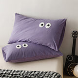 Googly Eyes Pillowcases (8 Colors) Purple