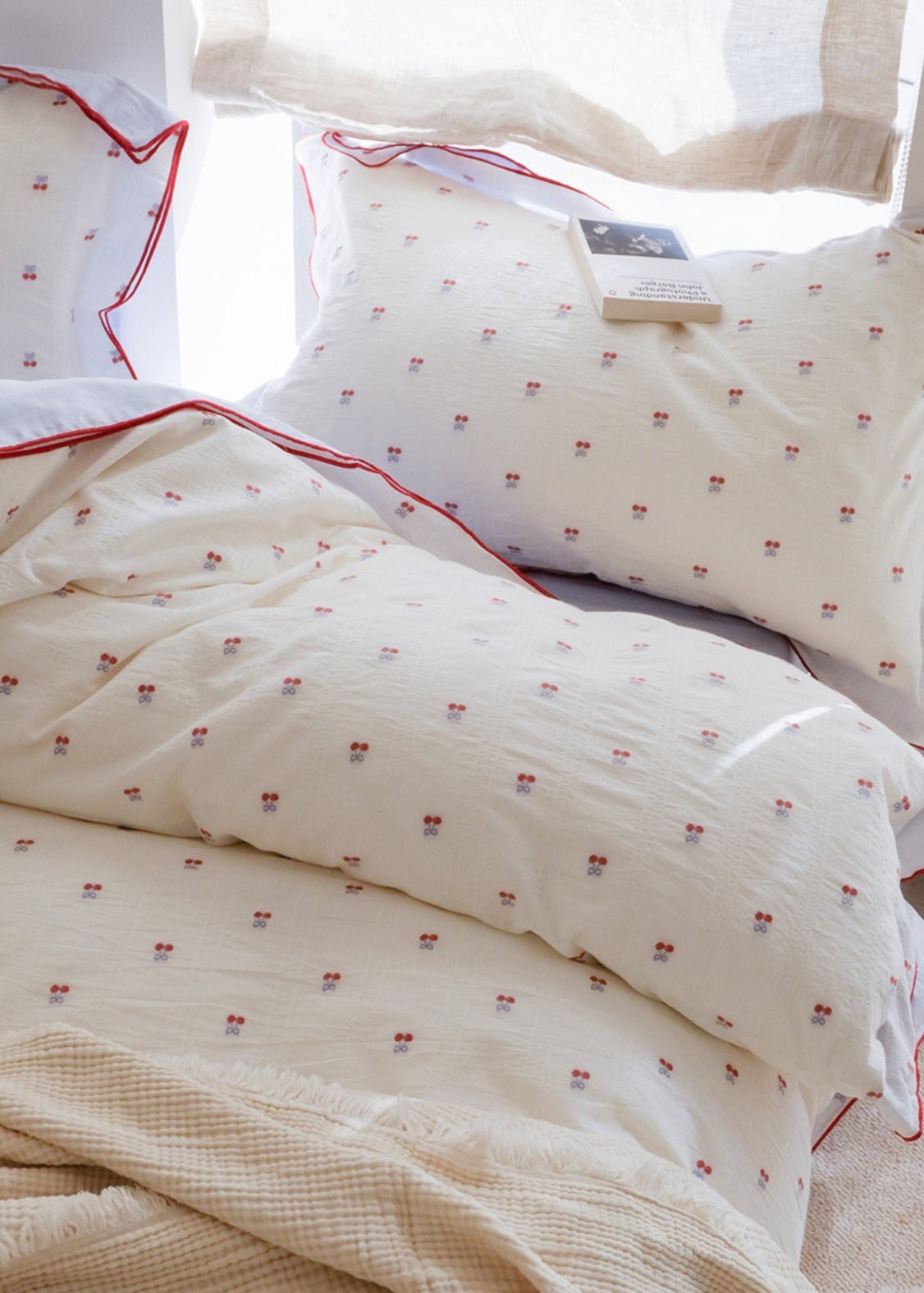 -Ever Lasting - Grace Floral Jacquard Bedding Set / Yellow -Bedding Set -Ever Lasting