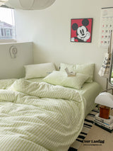 Jacquard Bedding Set / Green