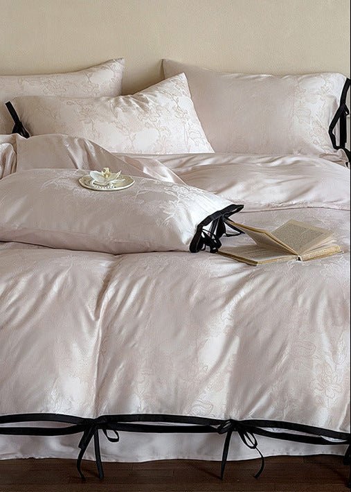 -Ever Lasting - Hallie TENCEL™ Floral Bedding Set / Pink -Bedding Set -Ever Lasting
