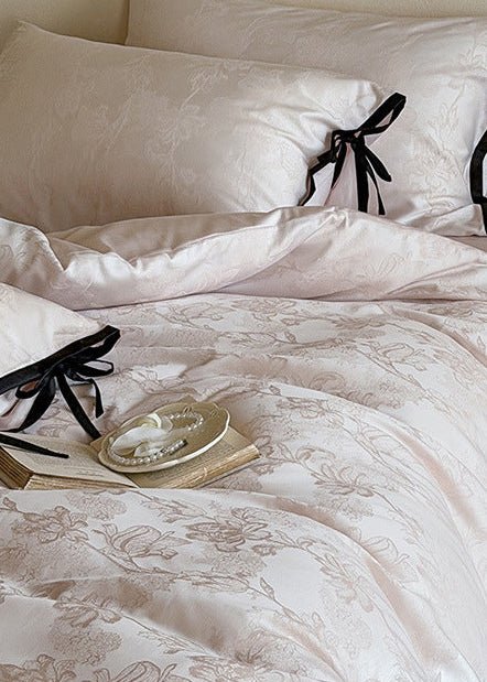-Ever Lasting - Hallie TENCEL™ Floral Bedding Set / Pink -Bedding Set -Ever Lasting