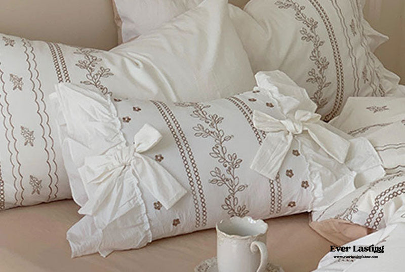 White bedroom pillows sale