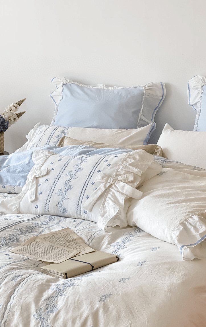  - Ever Lasting - Handmade Embroidered French Lace Decorative Pillow - Pillow - Ever Lasting