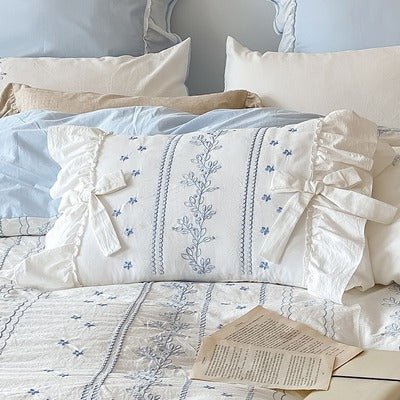  - Ever Lasting - Handmade Embroidered French Lace Decorative Pillow - Pillow - Ever Lasting