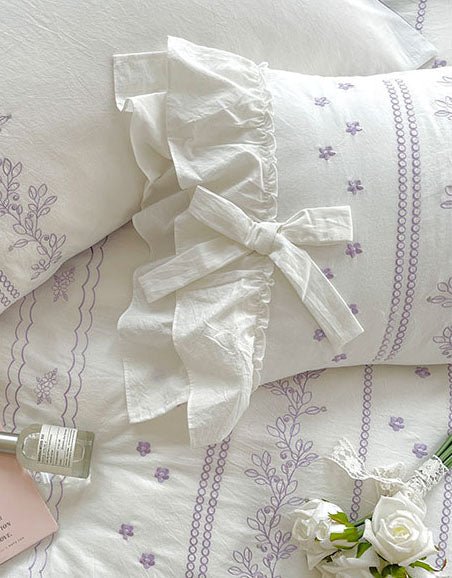  - Ever Lasting - Handmade Embroidered French Lace Decorative Pillow - Pillow - Ever Lasting