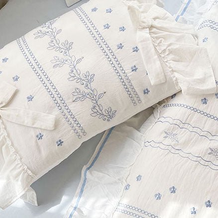  - Ever Lasting - Handmade Embroidered French Lace Decorative Pillow - Pillow - Ever Lasting
