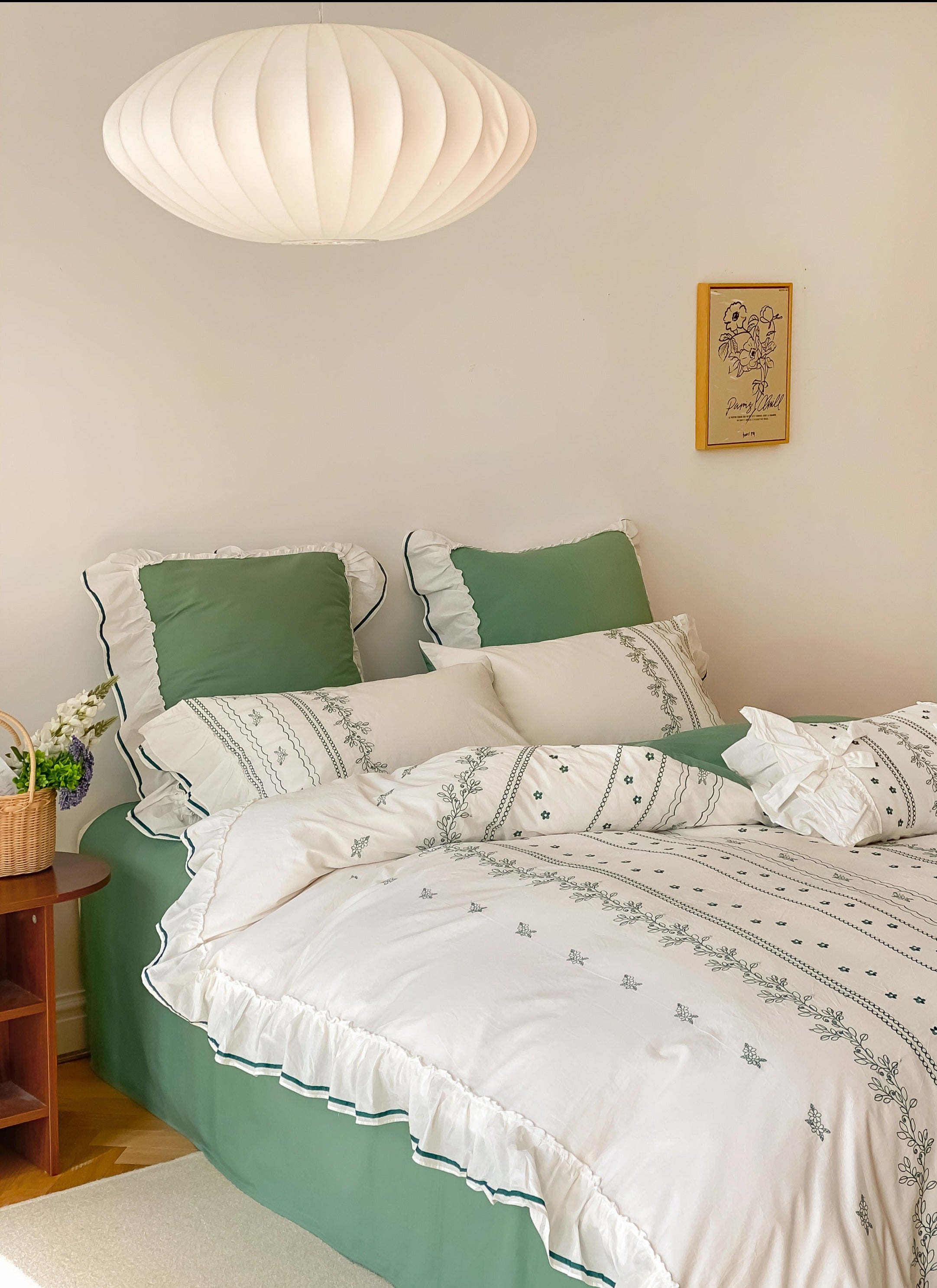  - Ever Lasting - Handmade Embroidered French Lace Decorative Pillow - Pillow - Ever Lasting