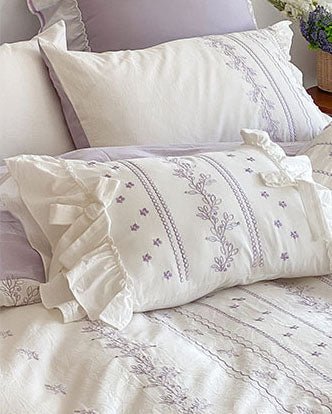  - Ever Lasting - Handmade Embroidered French Lace Decorative Pillow - Pillow - Ever Lasting