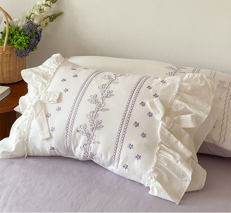  - Ever Lasting - Handmade Embroidered French Lace Decorative Pillow - Pillow - Ever Lasting