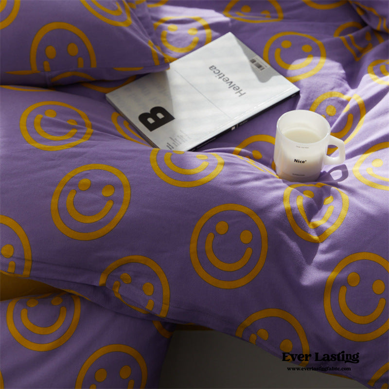 Happy Face Cotton Bedding Bundle