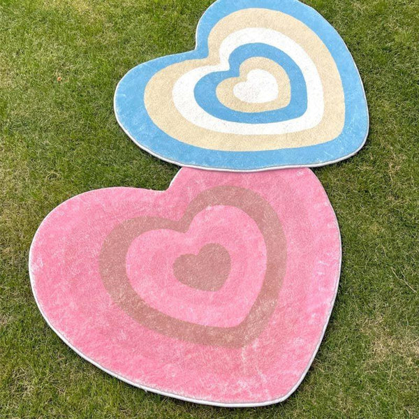 Heart Rug (Pink Or Blue) Small / Blue