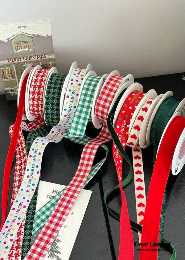 Holiday Color Ribbons Sets Decor