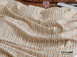 Honeycomb Jacquard Stripe Bedding Bundle
