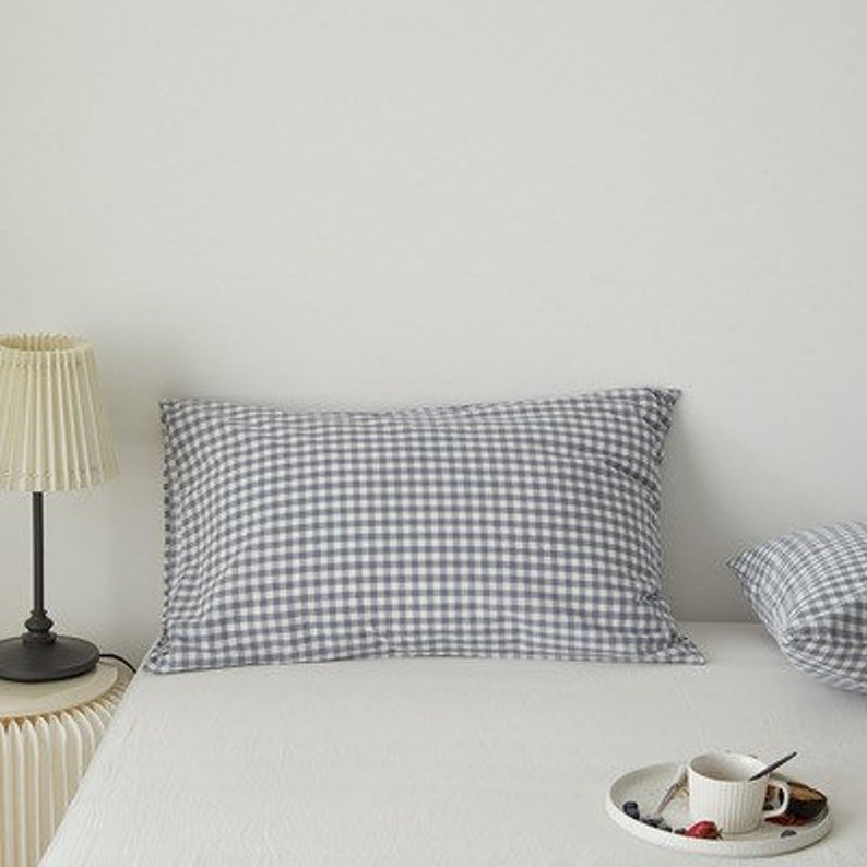 Gingham Pillowcases Pillow Cases