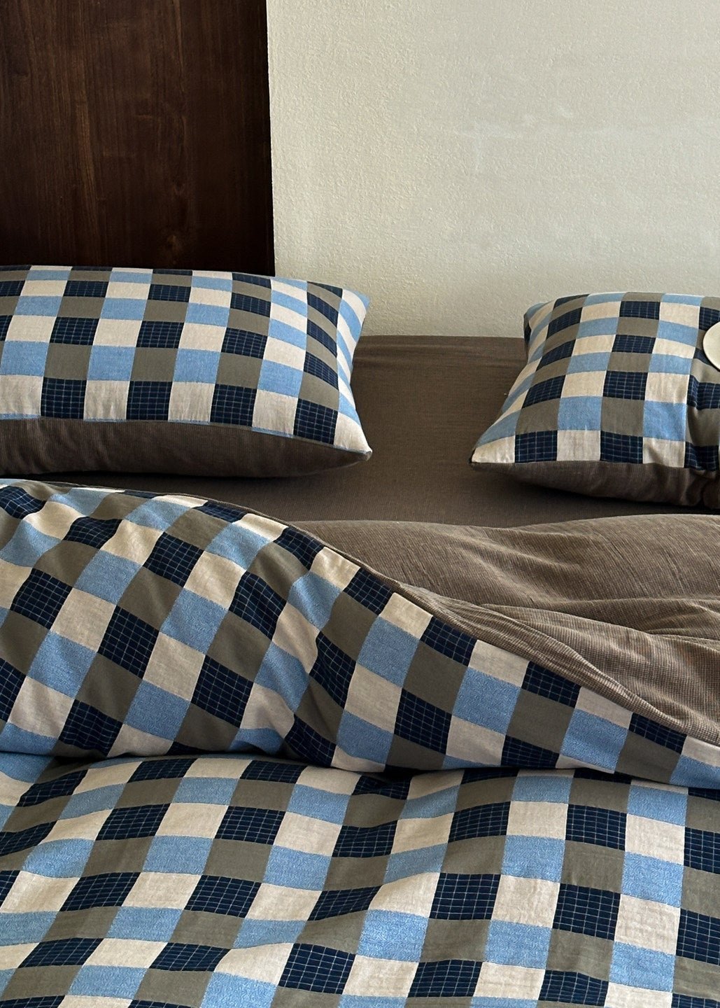  - Ever Lasting - Isabella Gingham Jacquard Bedding Bundle - Bedding Bundle - Ever Lasting