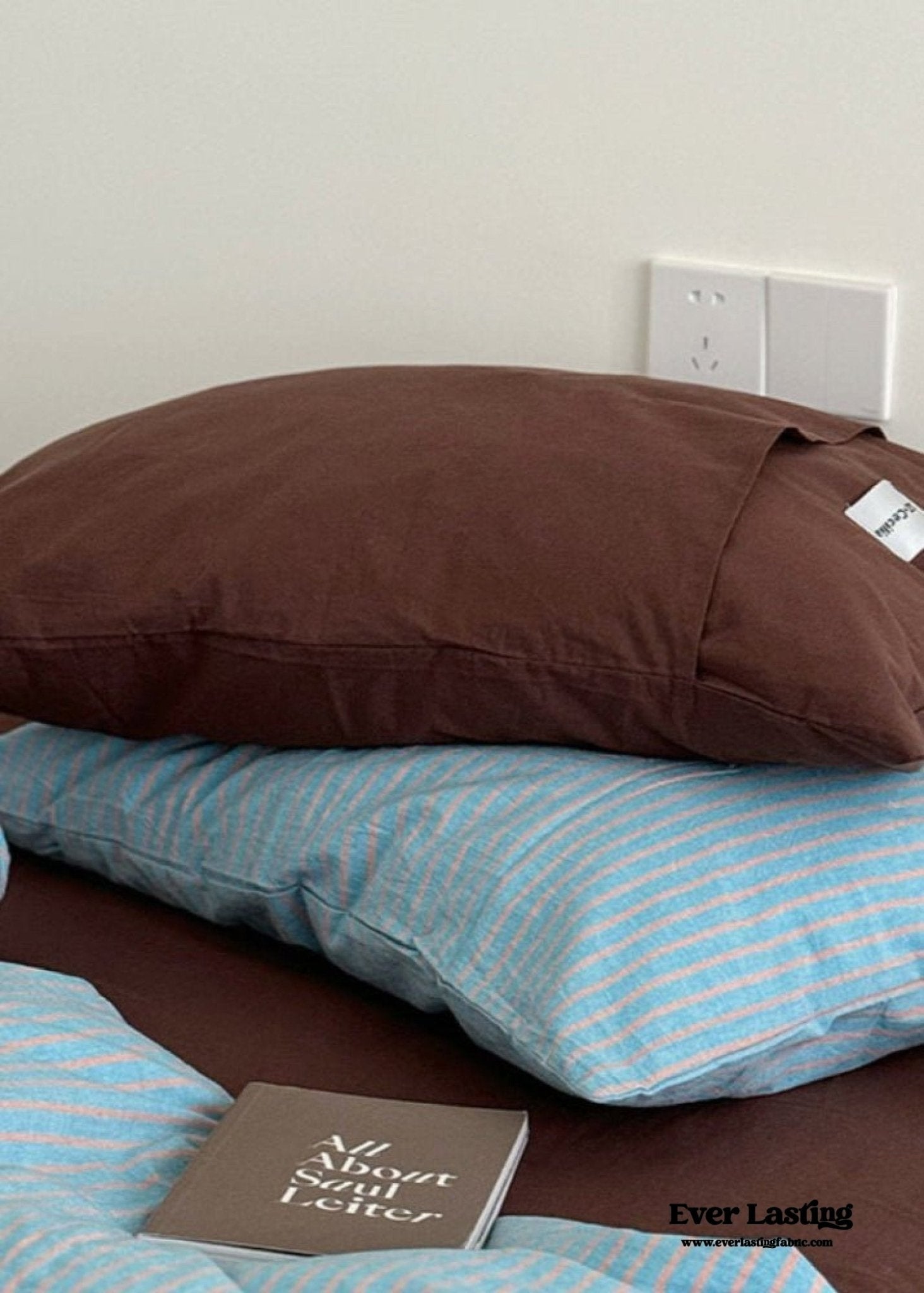 James Striped Bedding Set / Green - Ever Lasting