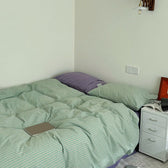 James Striped Bedding Set / Blue