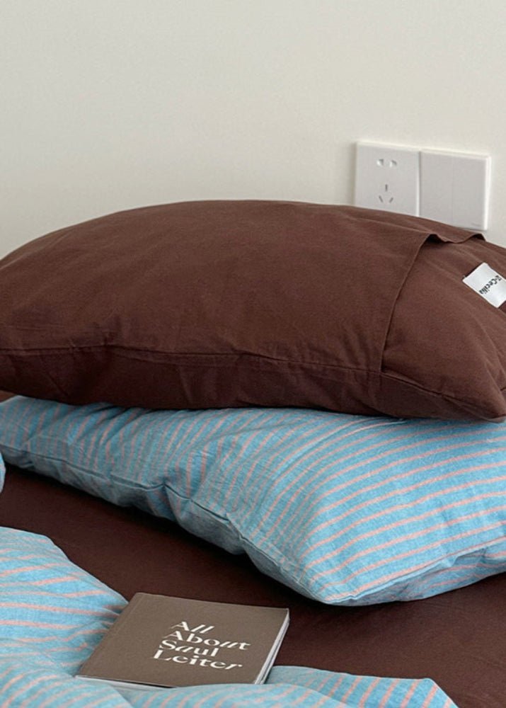 James Striped Bedding Set / Green - Ever Lasting