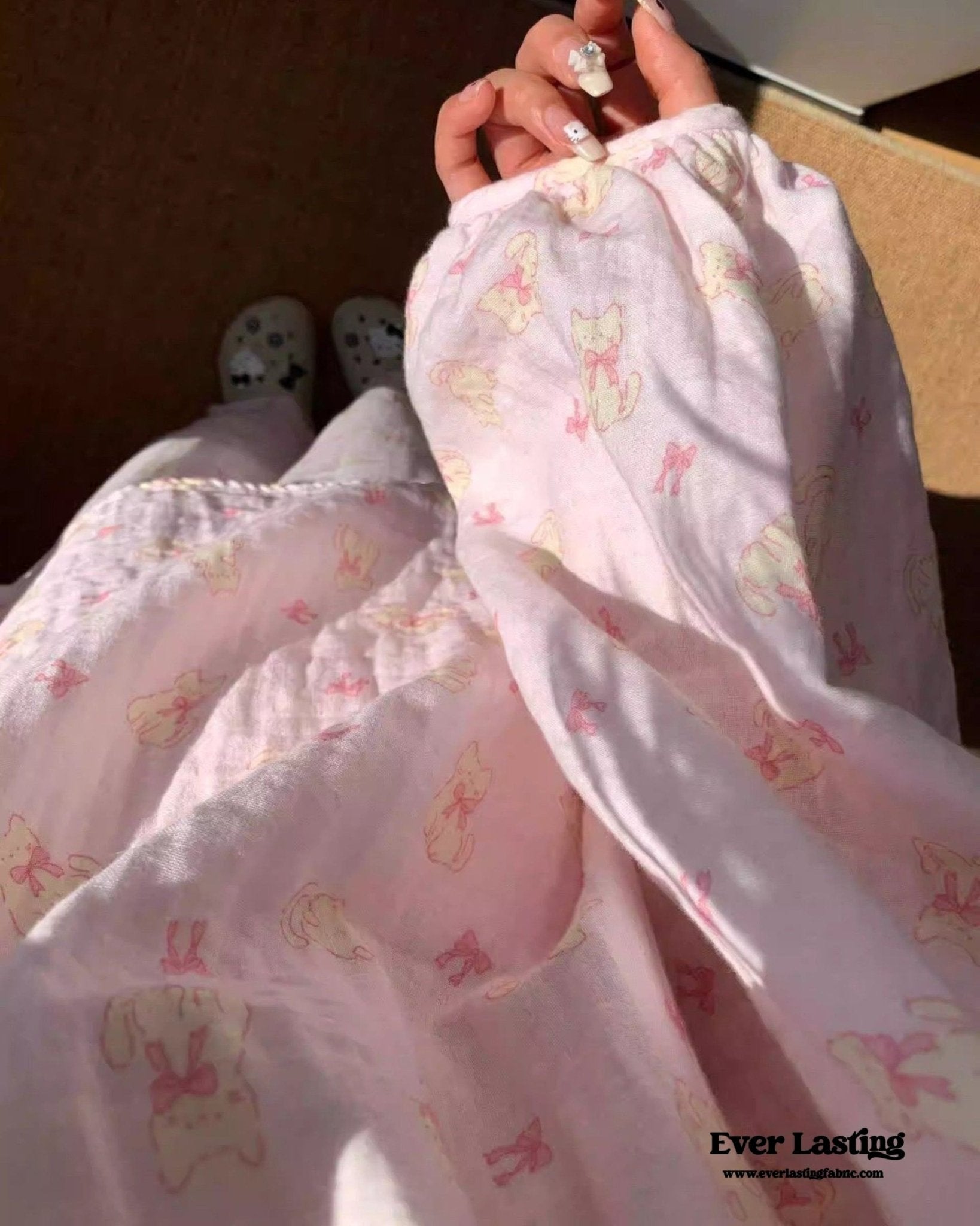 Jasmine Long Sleeves and Pants Pajama Set - Ever Lasting