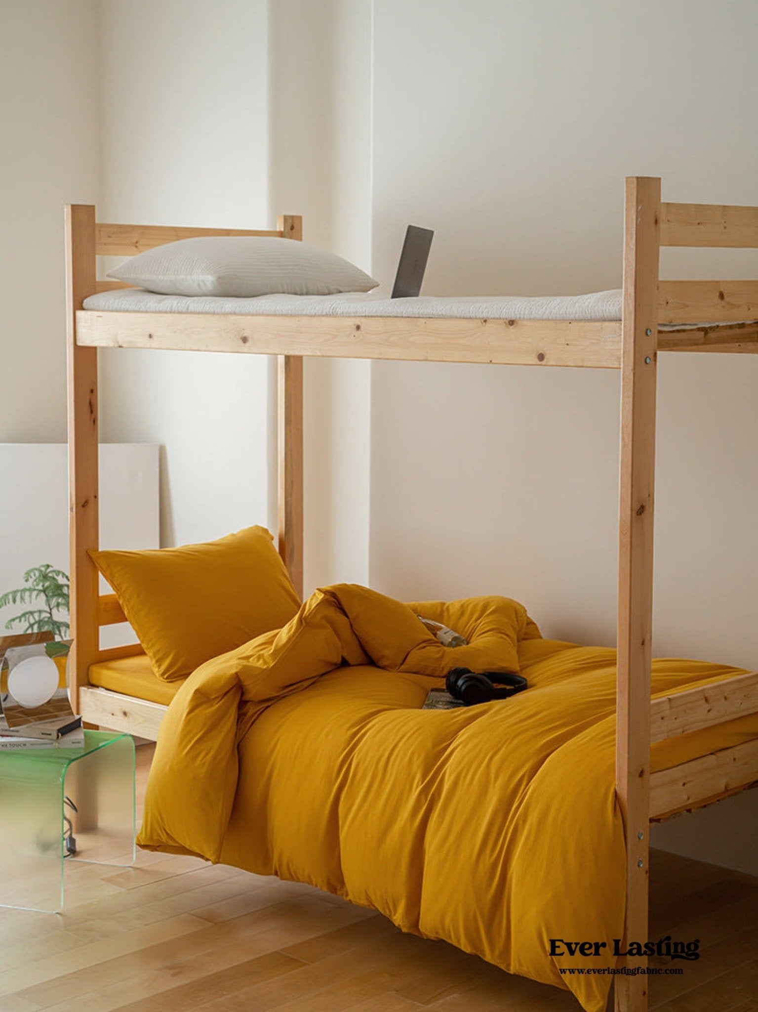 Jersey Knit Boho Twin Dorm Bedding Set / Burnt Orange - Ever Lasting