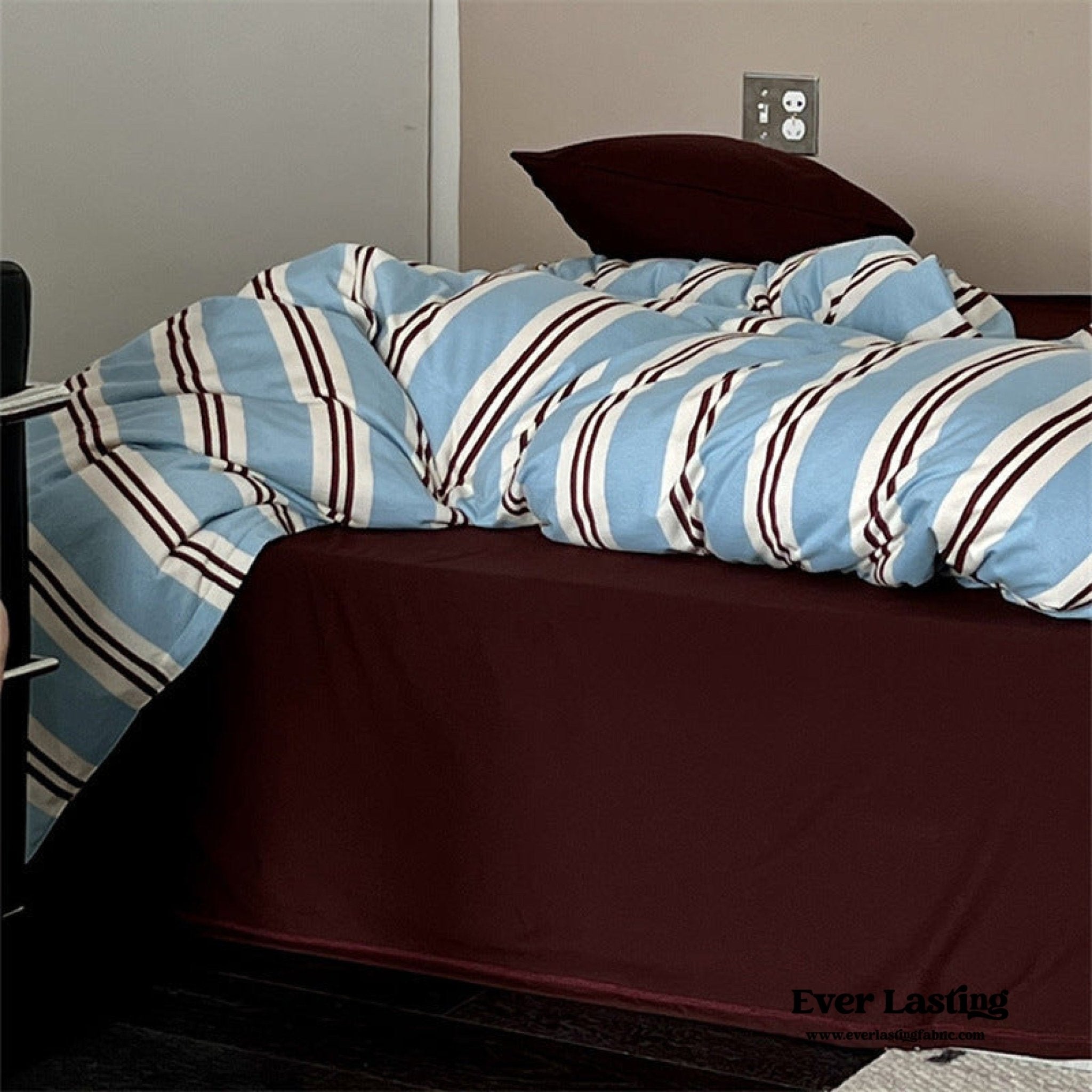 Jersey Knit Retro Stripe Bedding Bundle - Ever Lasting