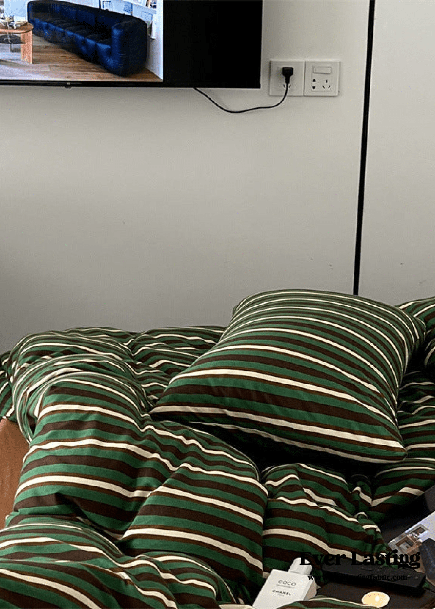  - Ever Lasting - Jersey Knit Retro Stripe Bedding Bundle - Bedding Bundle - Ever Lasting