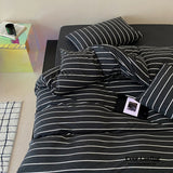 Jersey Knit Stripe Bedding Bundle