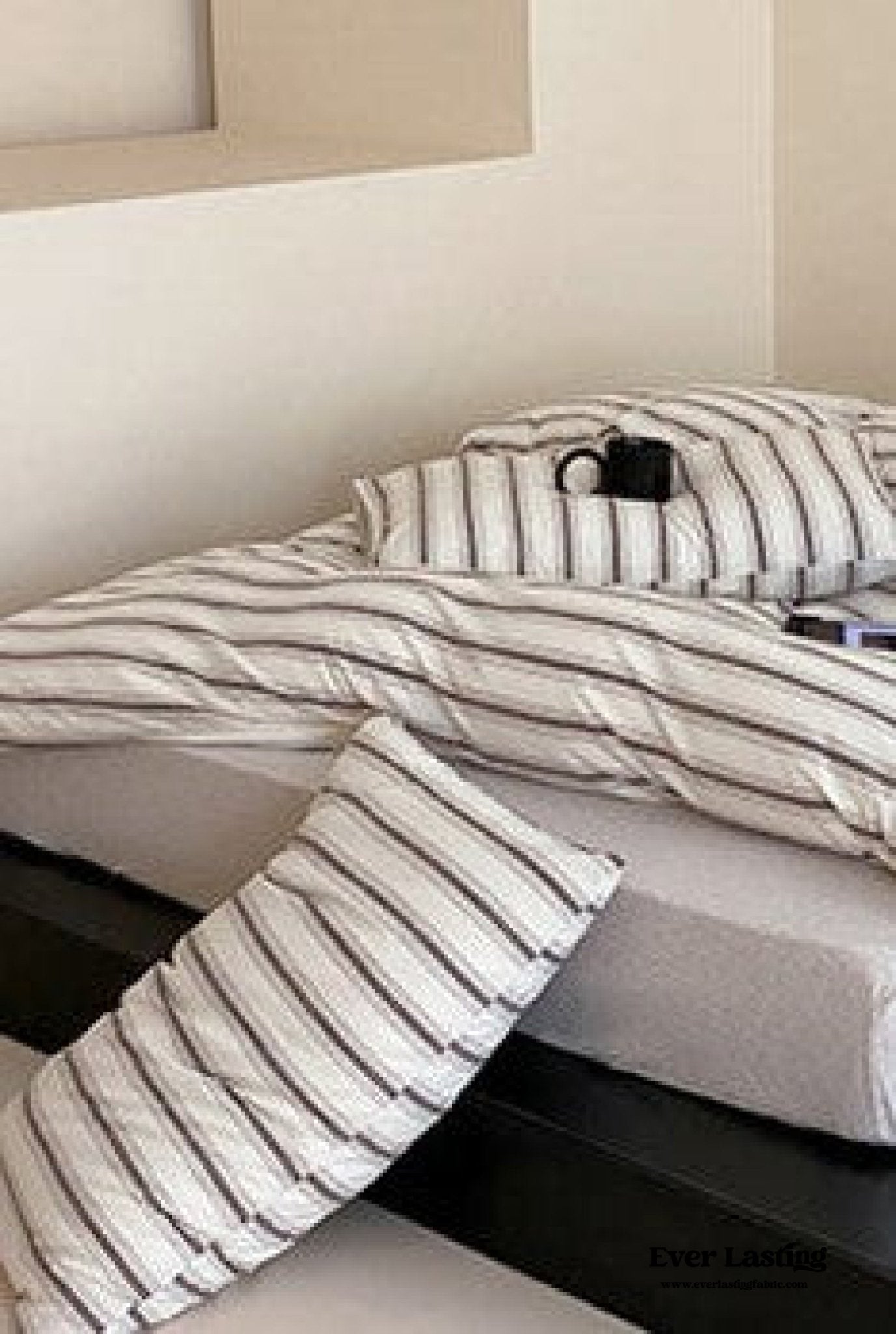 Jersey Knit Stripe Bedding Bundle - Ever Lasting