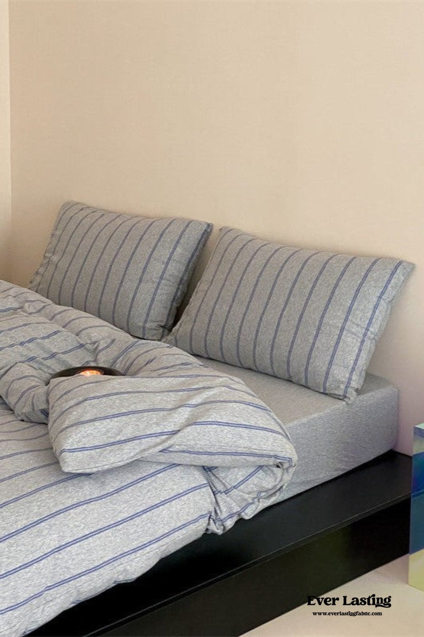 Jersey Knit Stripe Bedding Bundle - Ever Lasting