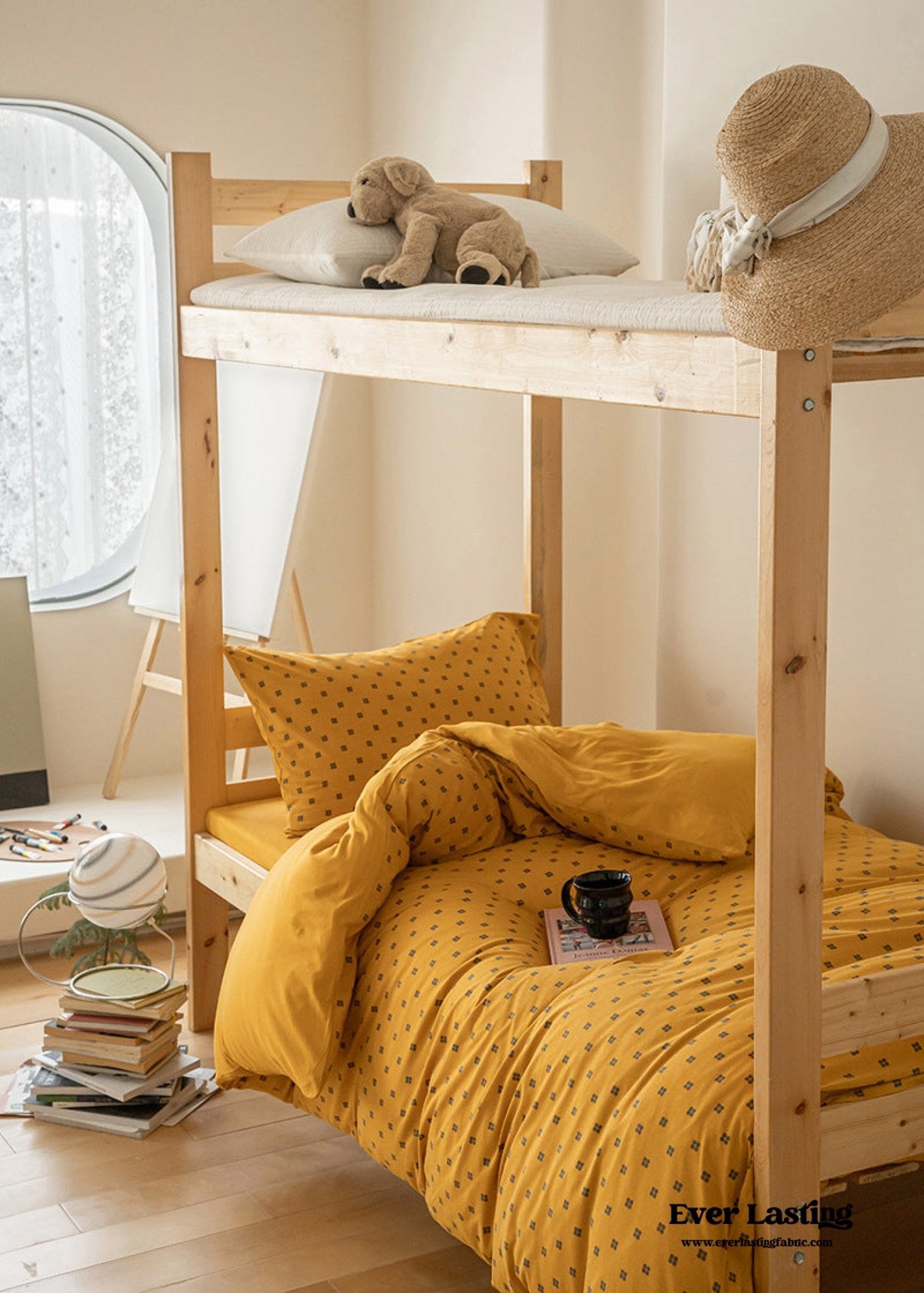 Jersey Knit Twin Dorm Bedding Bundle - Ever Lasting