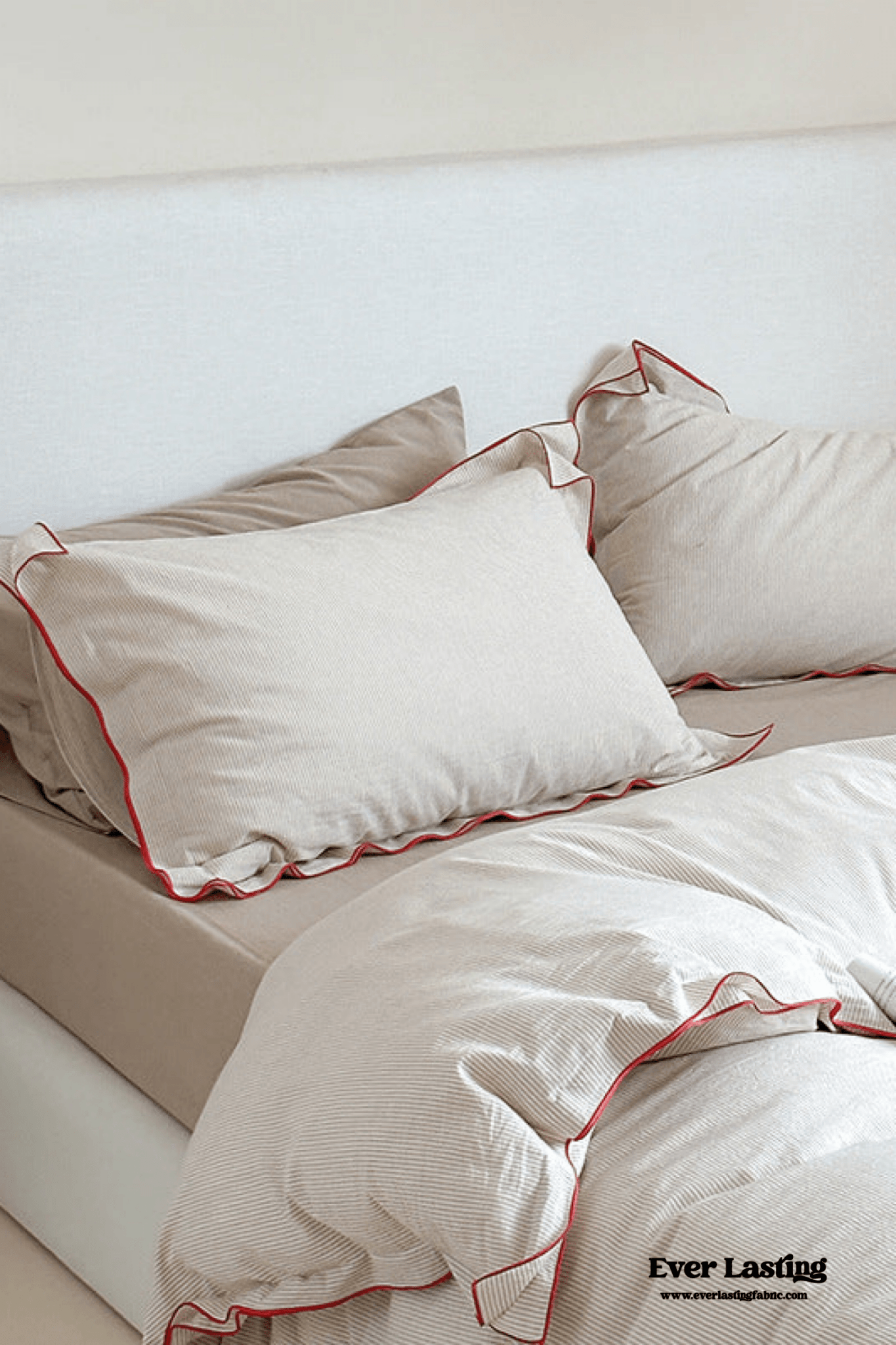 Joce Striped Bedding Set / Blue - Ever Lasting