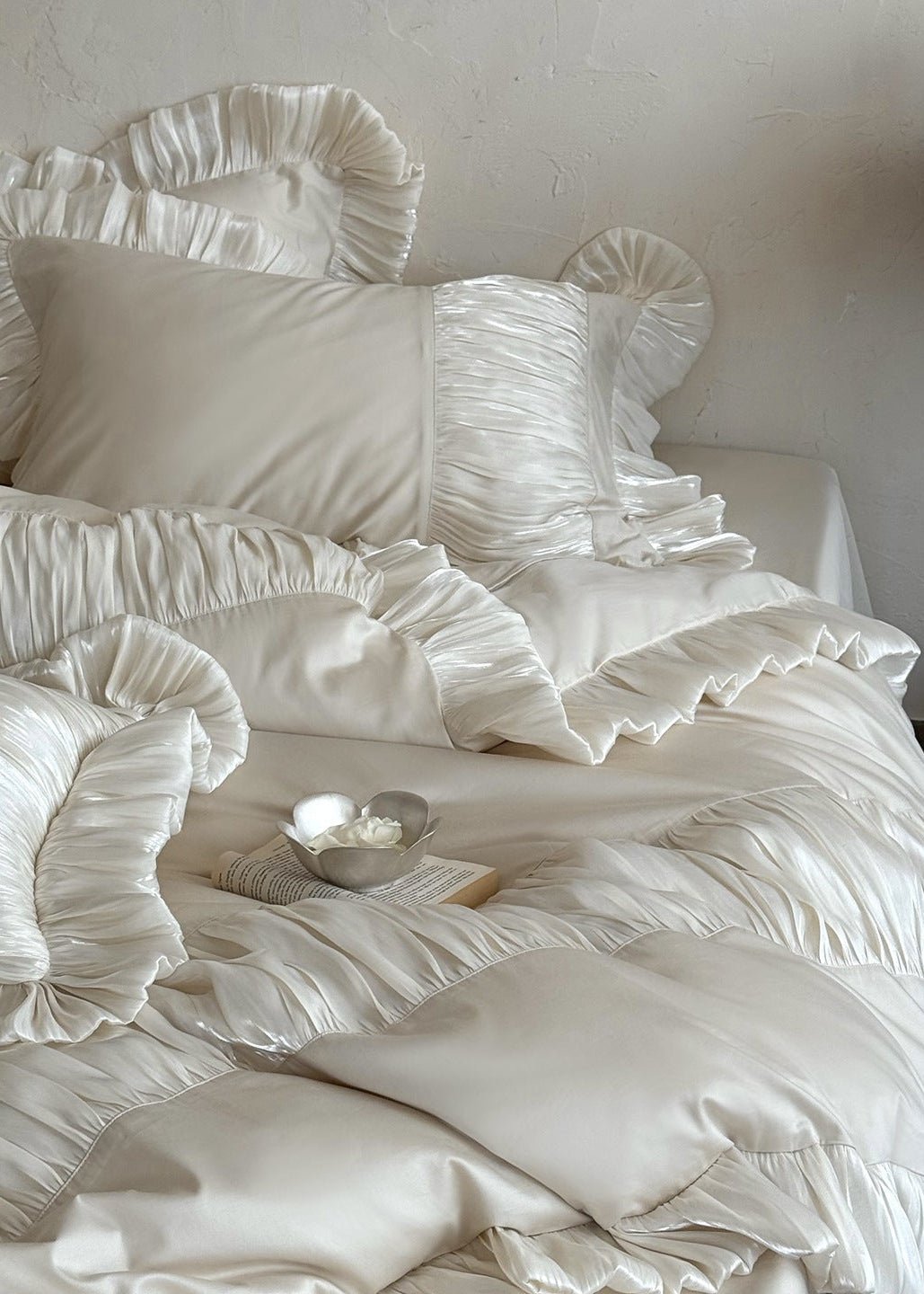  - Ever Lasting - Josephine Pleated Ruffle Bedding Bundle - Bedding Bundle - Ever Lasting