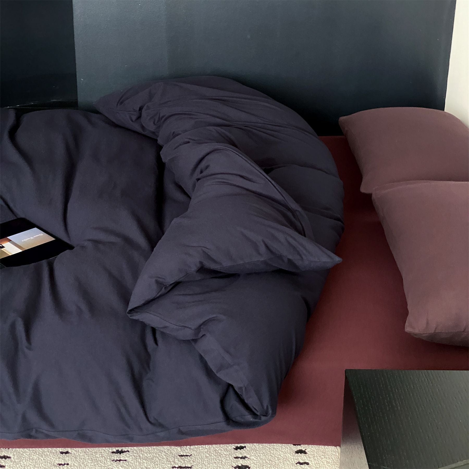  - Ever Lasting - Julian Minimalist Bedding Set / Brown - Bedding Set - Ever Lasting