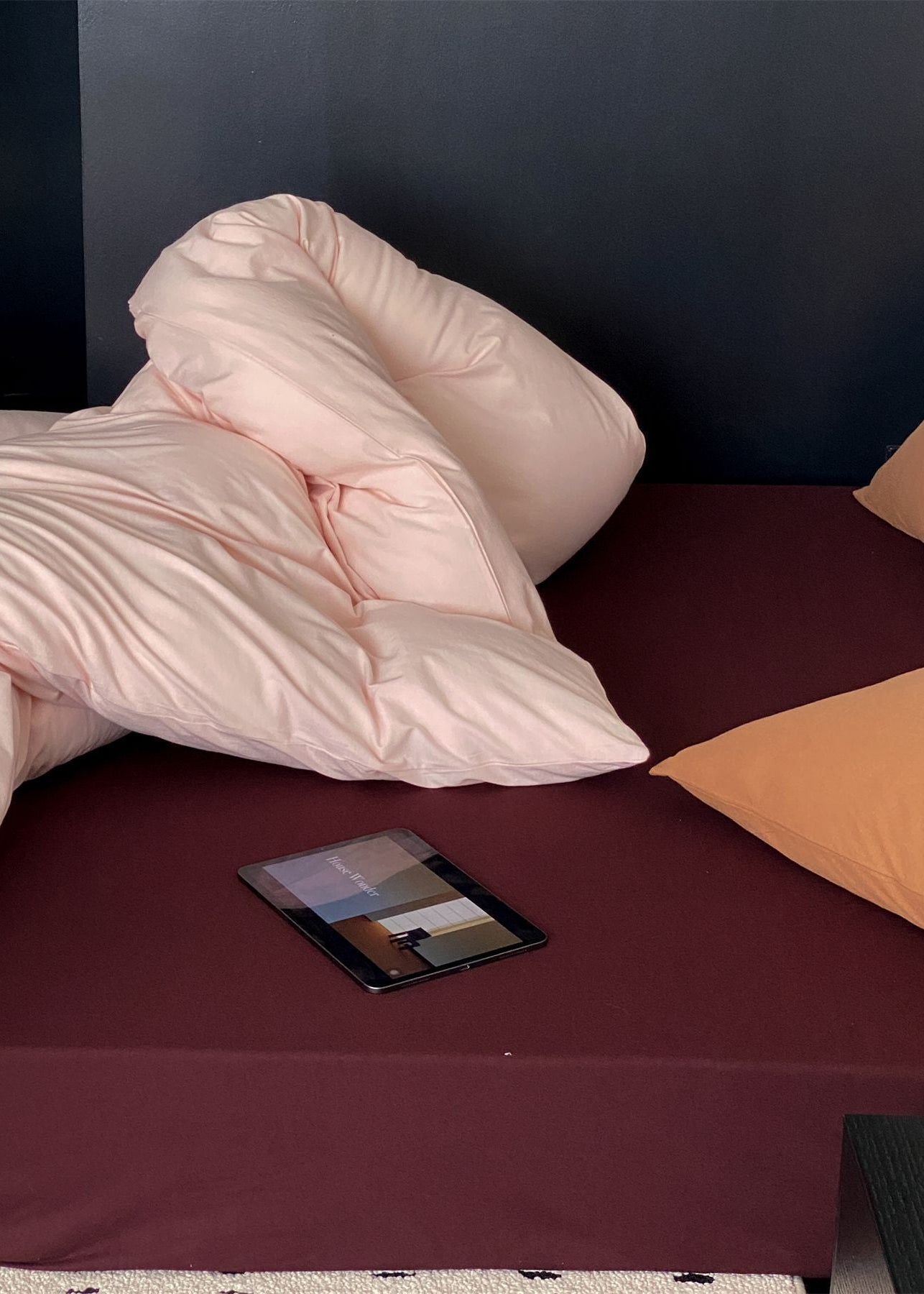  - Ever Lasting - Julian Minimalist Bedding Set / Brown - Bedding Set - Ever Lasting