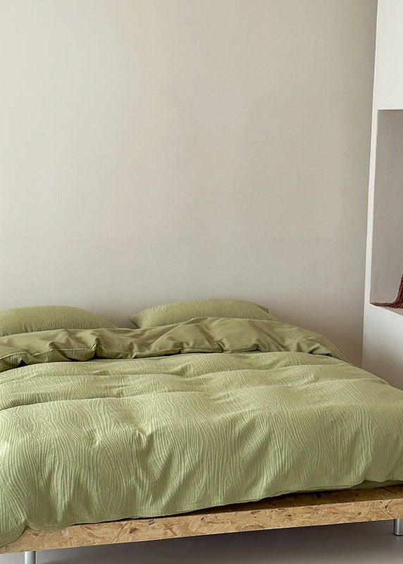  - Ever Lasting - Kinsley Jacquard Bedding Set / Black - Bedding Set - Ever Lasting