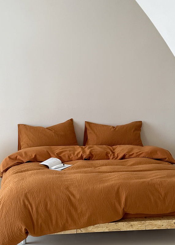  - Ever Lasting - Kinsley Jacquard Bedding Set / Black - Bedding Set - Ever Lasting