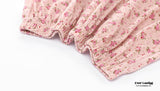 Lace Padded Cami Floral Pajama Set Pajamas