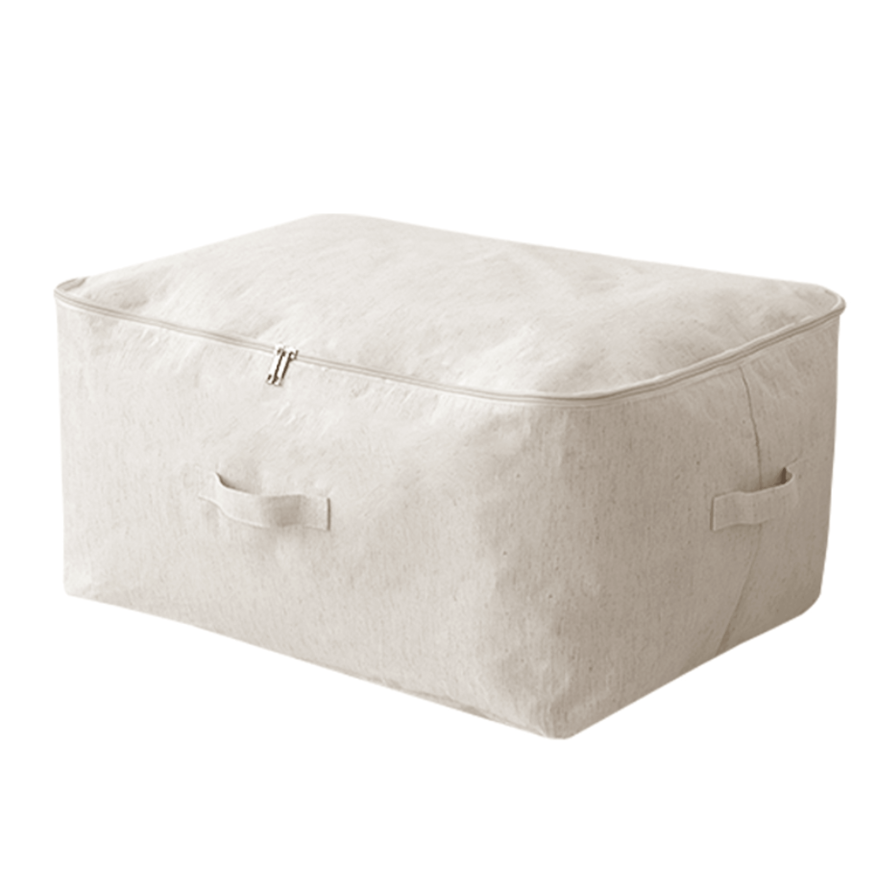 Linen Cotton Storage Bag, Canvas Storage Bag with Handles, Bag