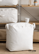 Large Cotton Linen Storage Bags Organizer