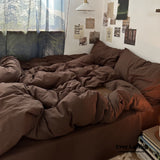 Latte Bedding Set / Beige Brown